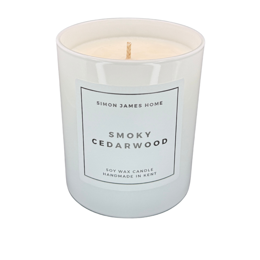 Smoky Cedarwood Handmade Candle