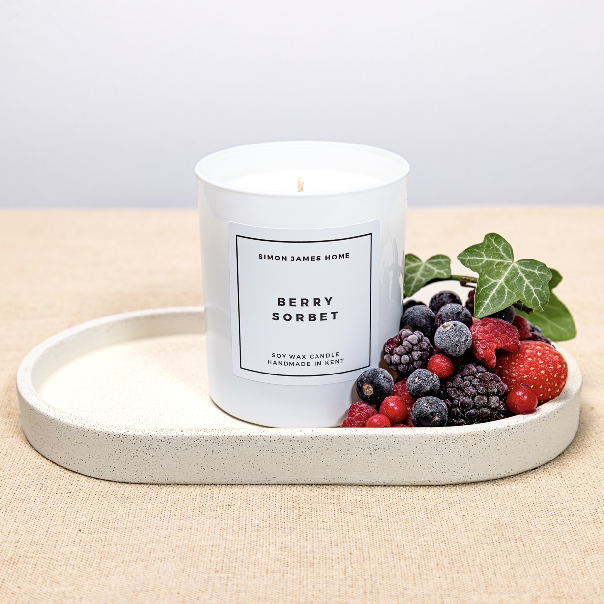 Berry Sorbet Handmade Soy Wax Candle