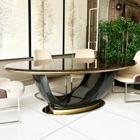 Exclusive Oval Designer Dining Table