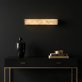 Marbled Tube Wall Light