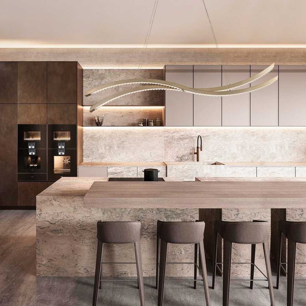 Contemporary Linear Chandelier