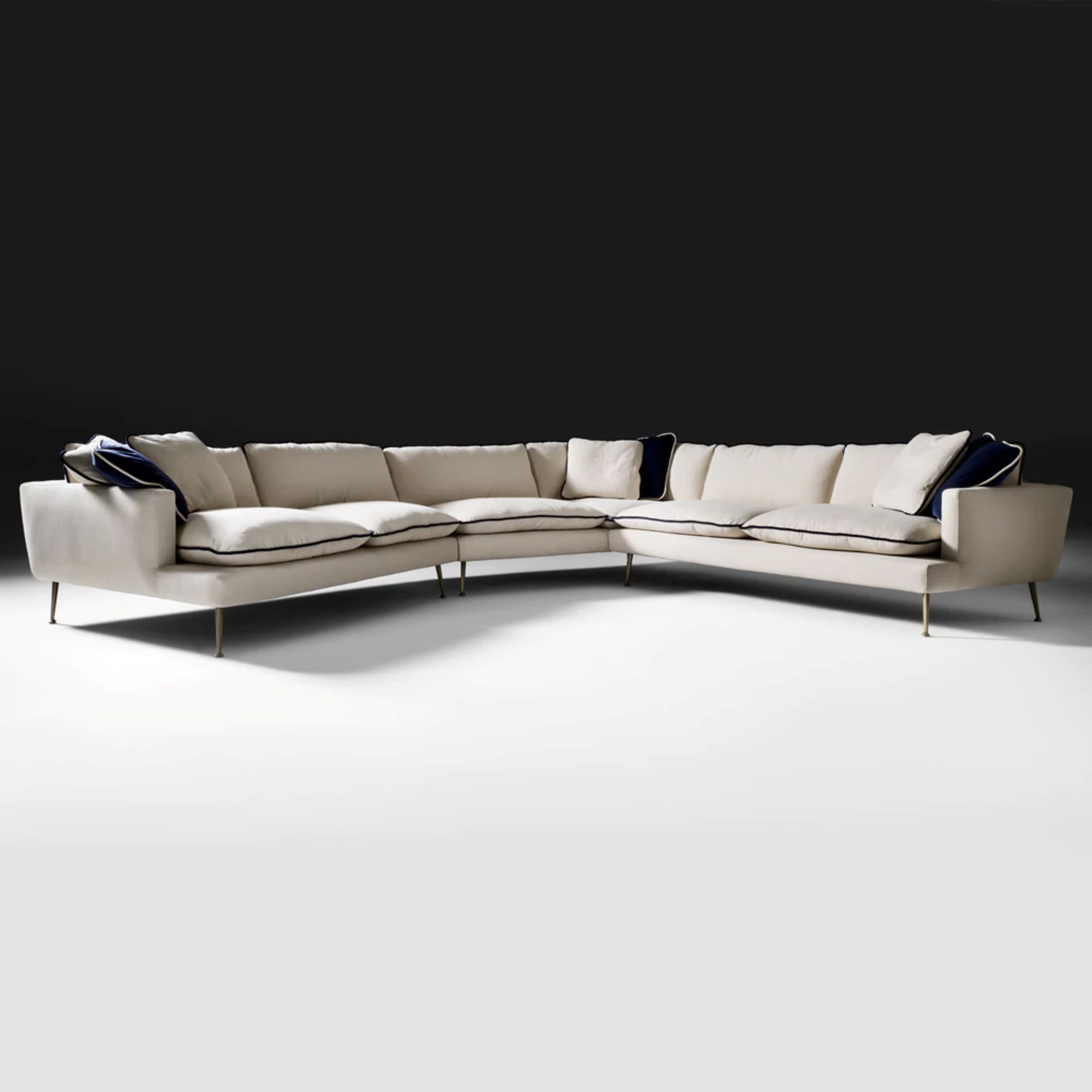 Large Designer Modular Corner Sofa