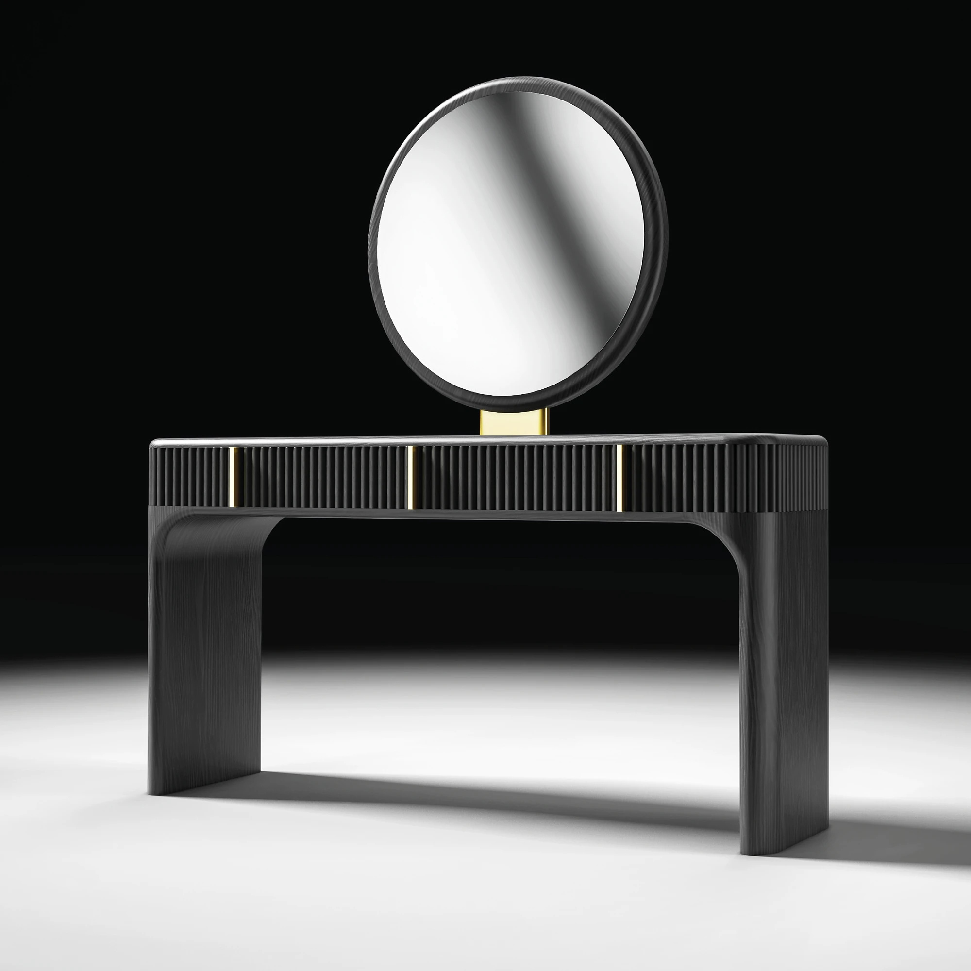 Contemporary Veneered Dressing Table