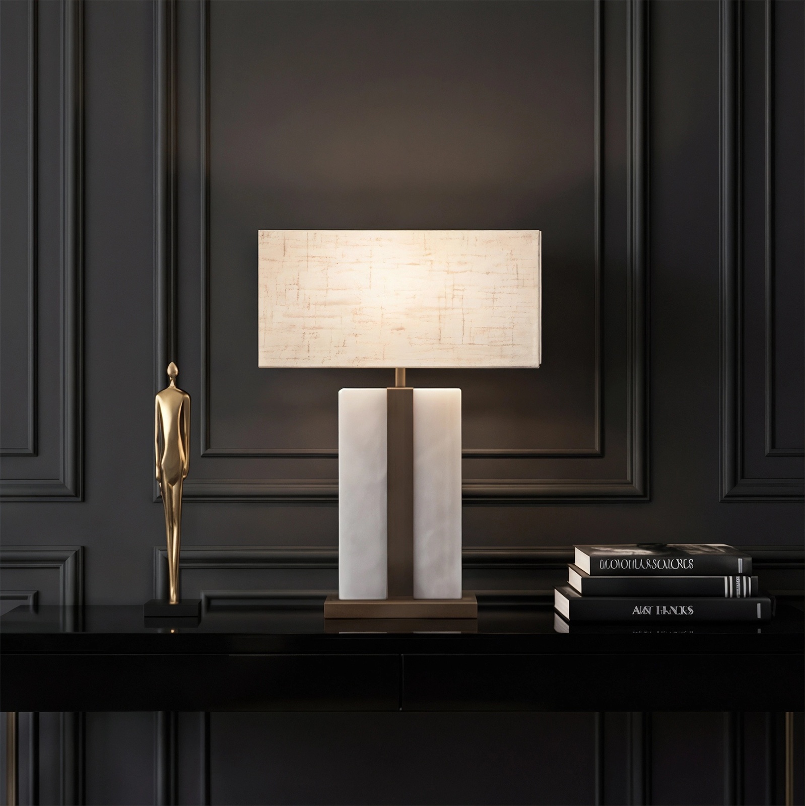 Vertical Strip Table Lamp