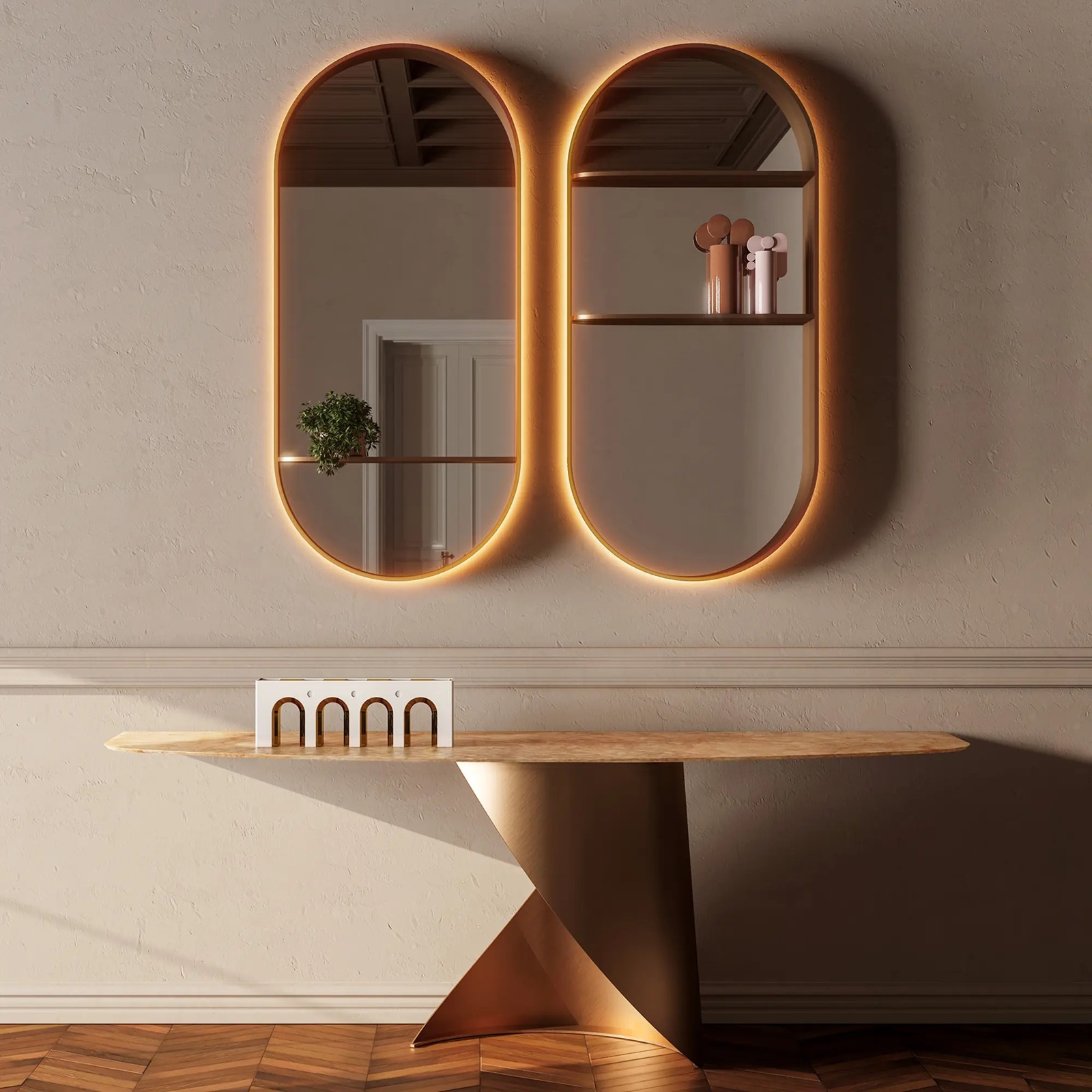 Modern Marble Console Table 3