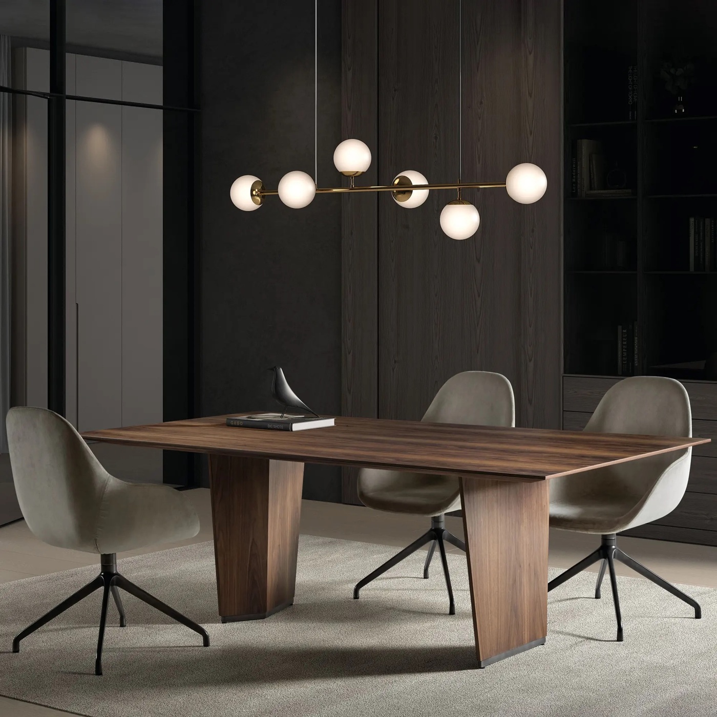 Modern Veneered Boardroom Table