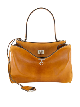 Balenciaga Tan Rodeo Small Handbag in Vegetal Leather