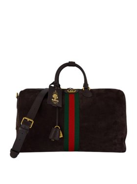 Gucci Dark Brown Savoy Medium Duffle Bag
