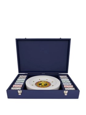 Hector Saxe Paris Bleu de France Roulette Leather Set