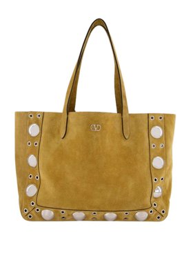 Valentino Garavani Havana Beige Large Nellcôte Tote