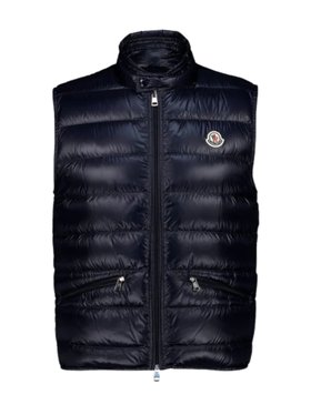 Moncler Night Blue Down Gilet