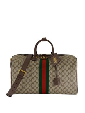Gucci Beige GG Monogram Medium Duffle Bag