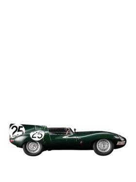 Amalgam Jaguar D-type 1956 Reims Winner