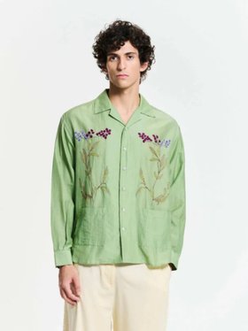 Baziszt Light Green Ming Shirt