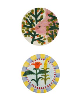 Serax Jane in January Set of 2 Dinner Plates