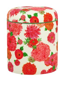 La DoubleJ Bright Blooms Pink Baba' Outdoor Pouf