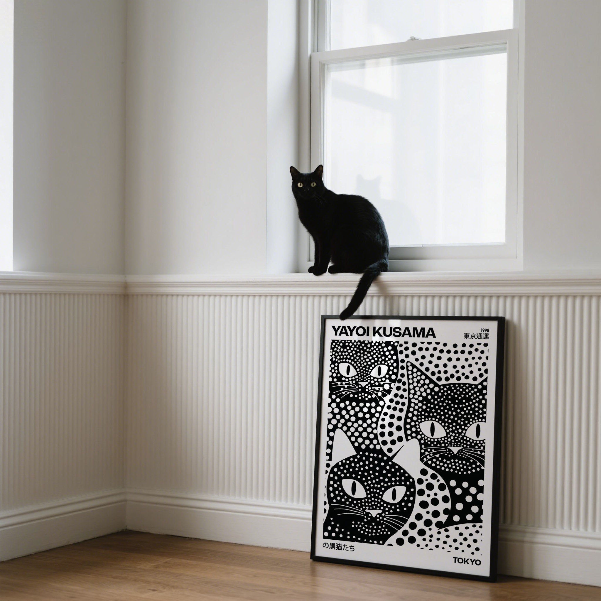 Kusama Black Cats