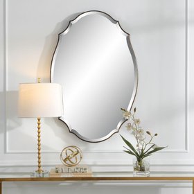 Aida Mirror - Bronze & Gold Finish