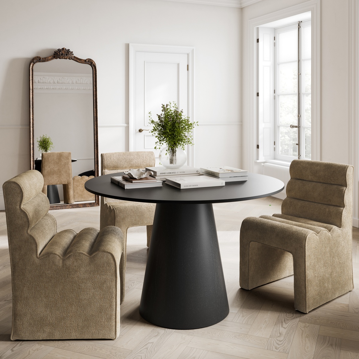 Hera Dining Table - Black