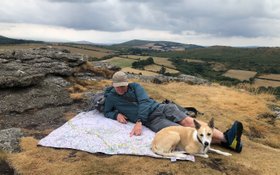 Father's Day Map PACMAT® picnic blanket