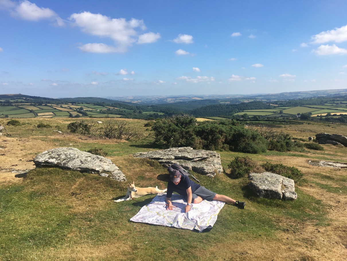 OS Dartmoor Family PACMAT® picnic blanket