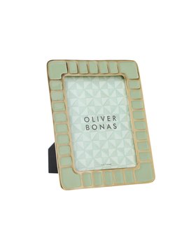 Cilo Green Enamel Photo Frame 5x7"