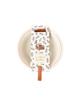 Ramen Bowl With Wooden Spoon £20