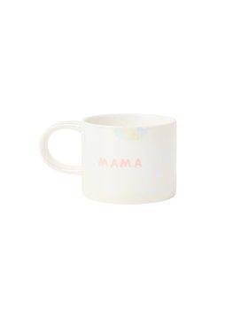White Pearlescent Mama Mug