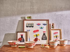 Soy Sauce Framed Wall Art £25