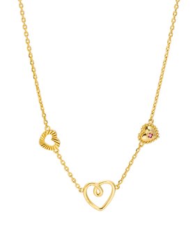 Davina Tourmaline Gold Plated Pendant Necklace