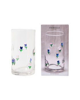 Fiorelli Tulip Clear Glass Vase