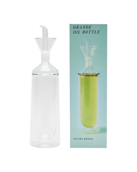Grande Clear Glass Oil Bottle