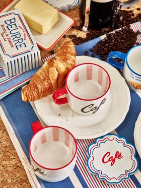 Café Ceramic Coaster