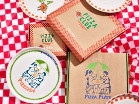 Pizzeria Ceramic Serving Plate