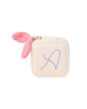 Cream Alphabet Initial Jewellery Box