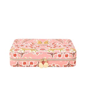 Pink Cheetah Rectangular Jewellery Box