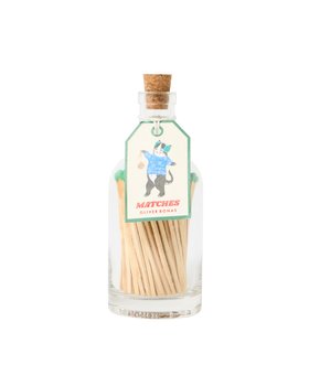 Up to Snow Good Pierre Glass Bottle Matches