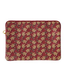 Snow Leopard Laptop Case