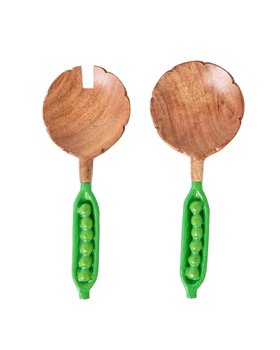 Peas in a Pod Salad Servers