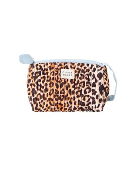 Leopard Print Wash Bag