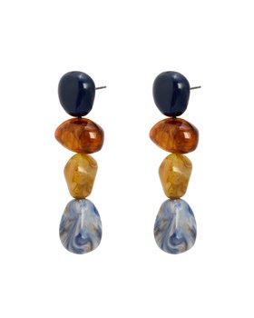 Yetta Resin Bead Drop Earrings