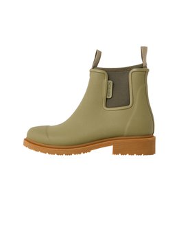 Merry People Khaki Bobbi Ankle Wellington Boots