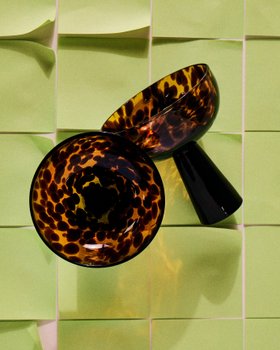 Yara Tortoiseshell Gin Glasses Set Of Two