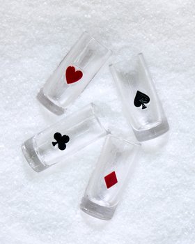 Poker Shot Glasses Set Of Four £24.50 €32