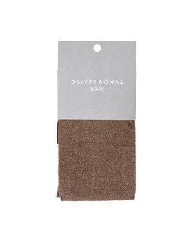 Chocolate Brown Glitter Tights