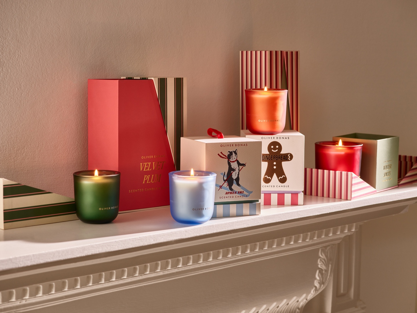 Gingerbread Scented Christmas Candle