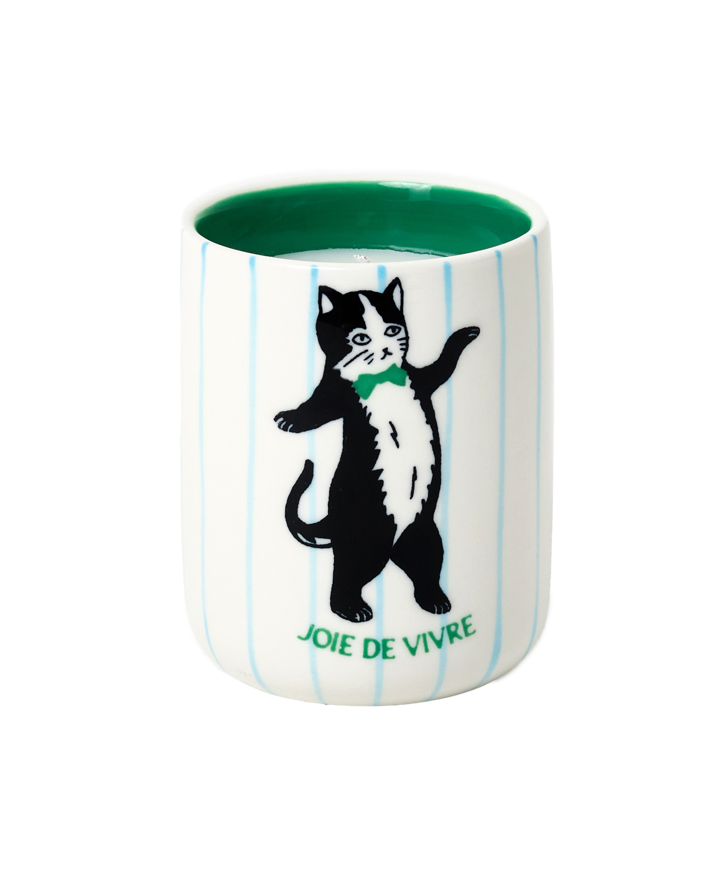 Pink Grapefruit & Basil Pierre Ceramic Candle