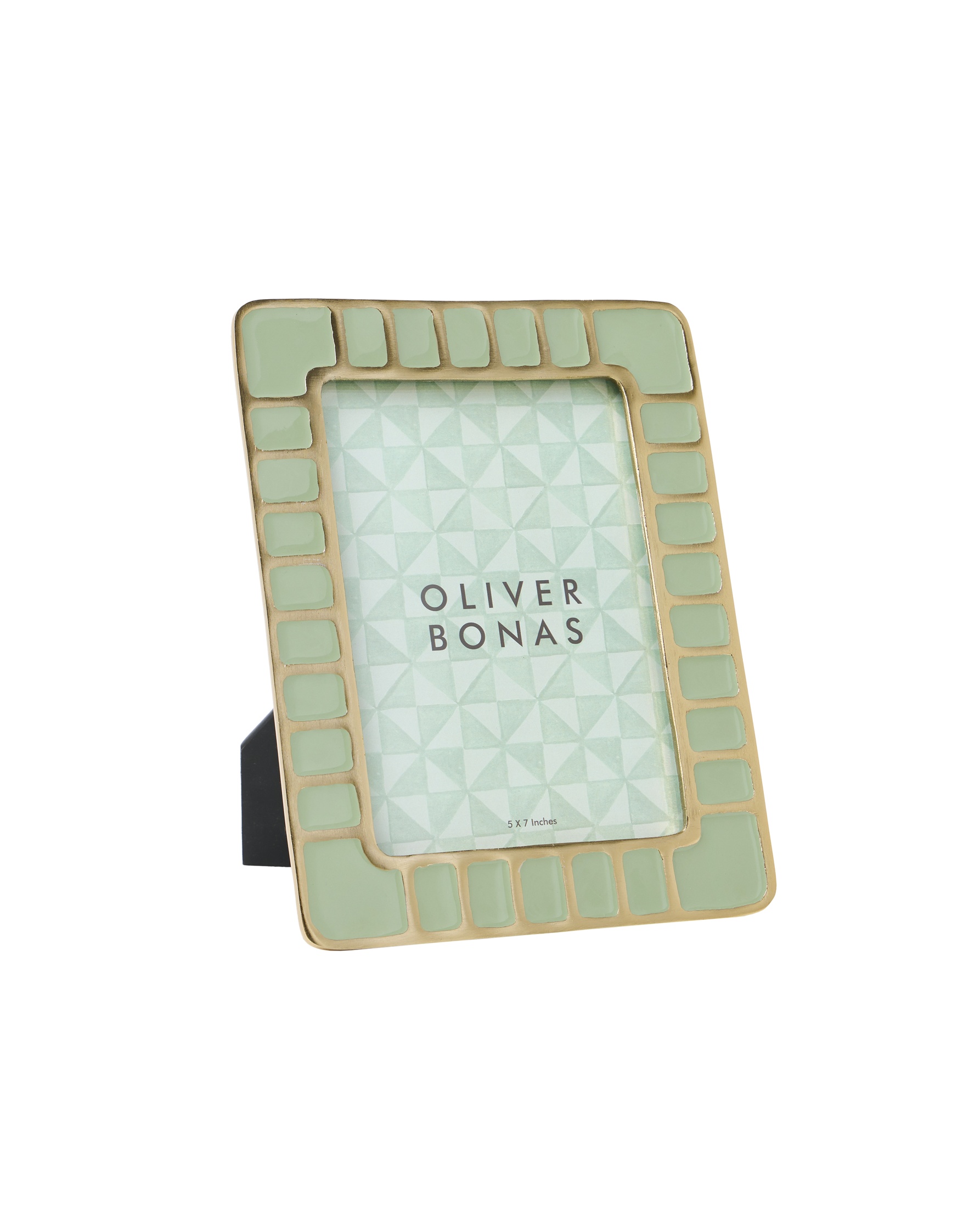 Cilo Green Enamel Photo Frame 5x7