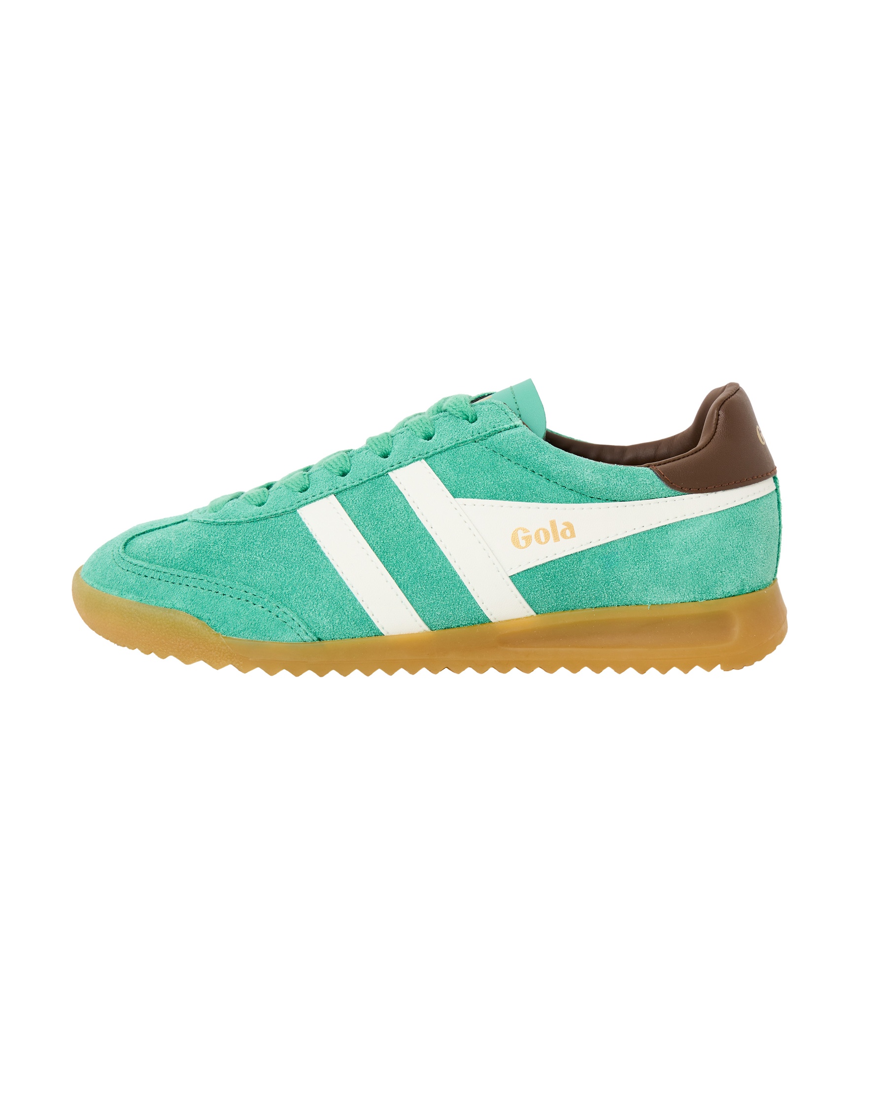 Gola Torpedo Jade Green & White Trainers