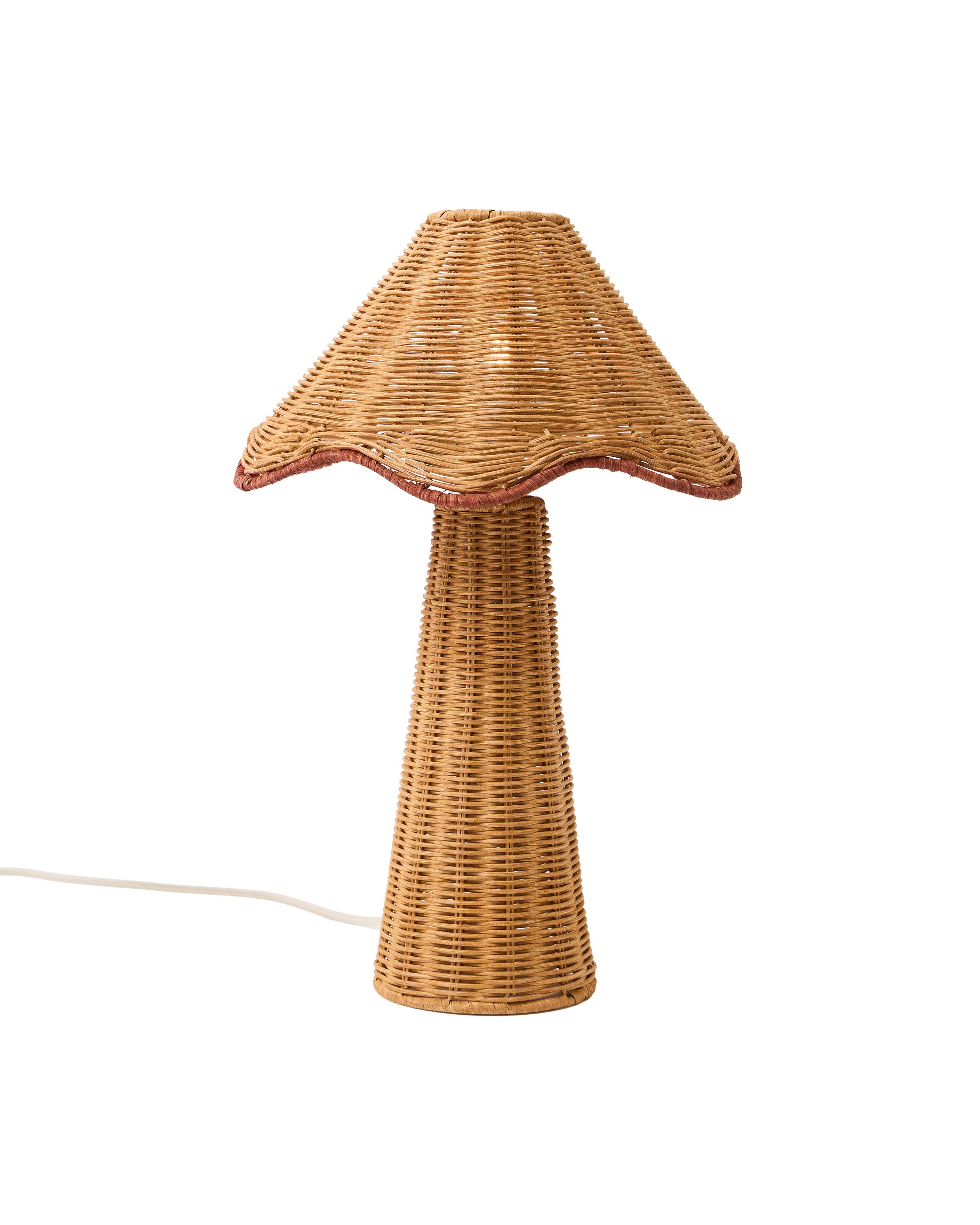 Tanca Rattan Desk & Table Lamp